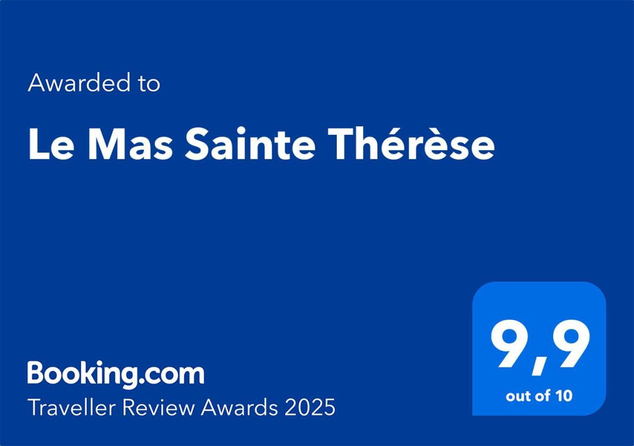 Le Mas Sainte Therese Grasse Bagian luar foto